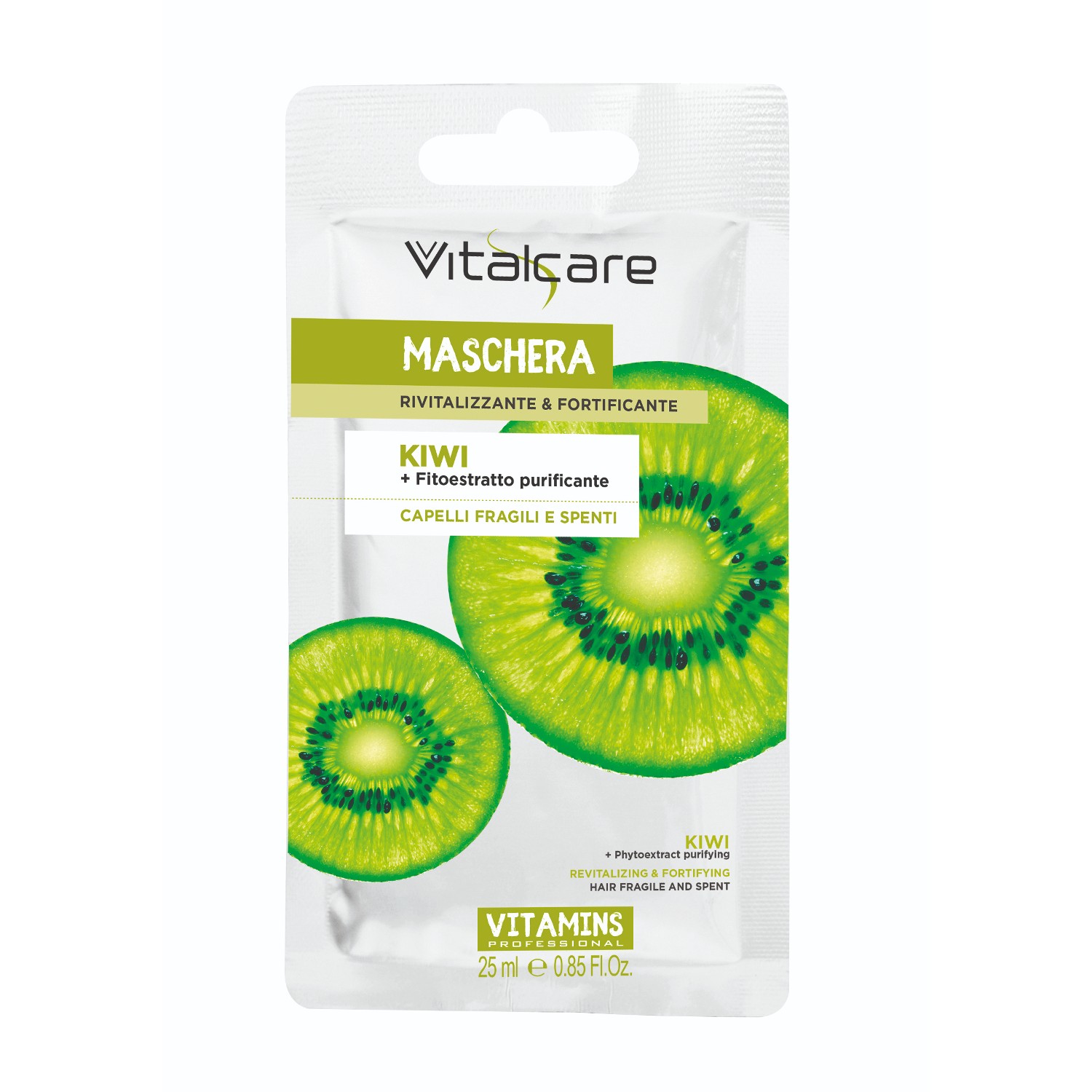 Vitalcare-Vitamins-Kiwi-juuksemask-25ml Vitalcare-Vitamins-Kiwi-juuksemask-25ml