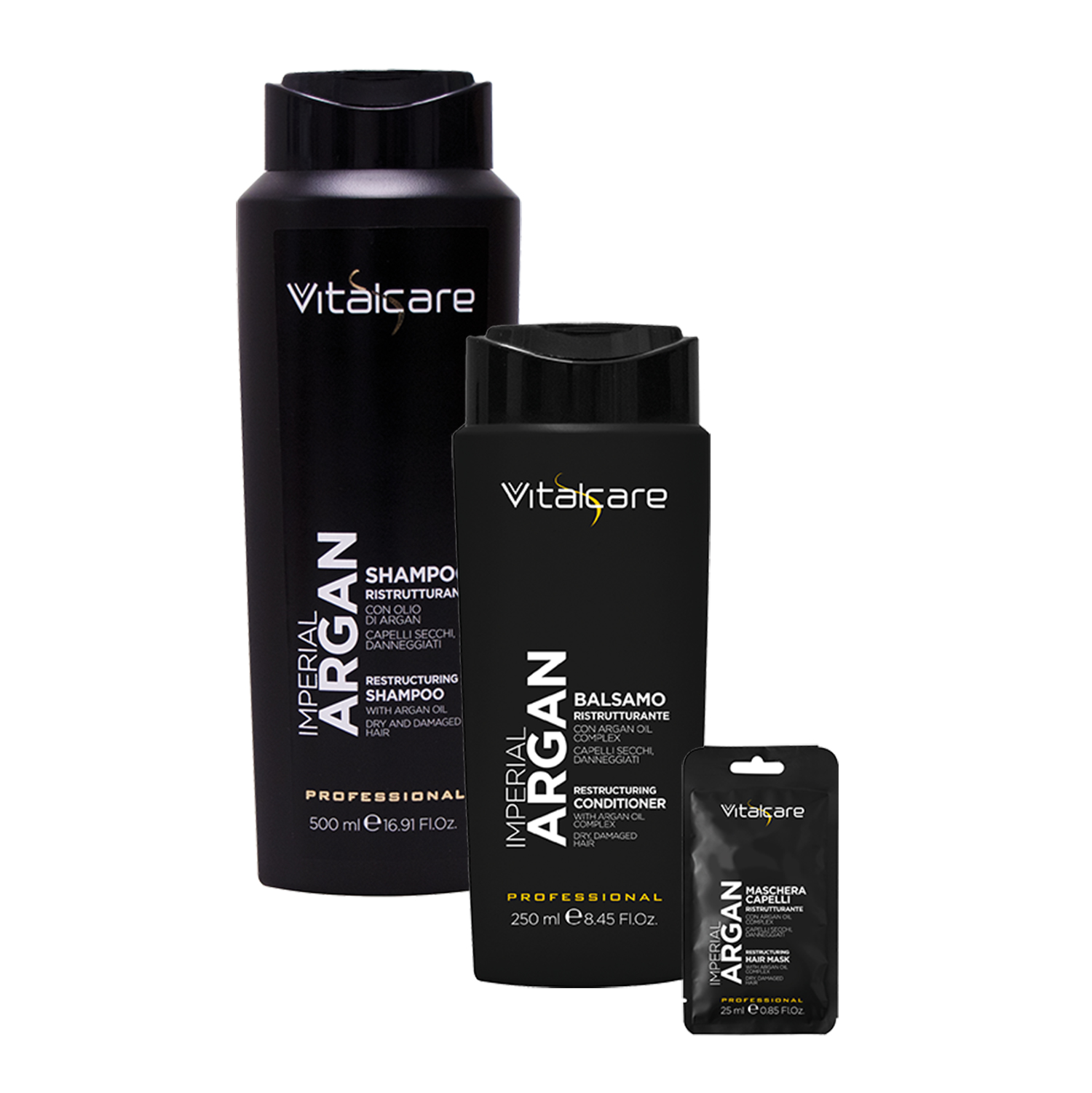 VITALCARE-Imperial-Argan-juuksehoolduskomplekt-Dorime VITALCARE-Imperial-Argan-juuksehoolduskomplekt-Dorime