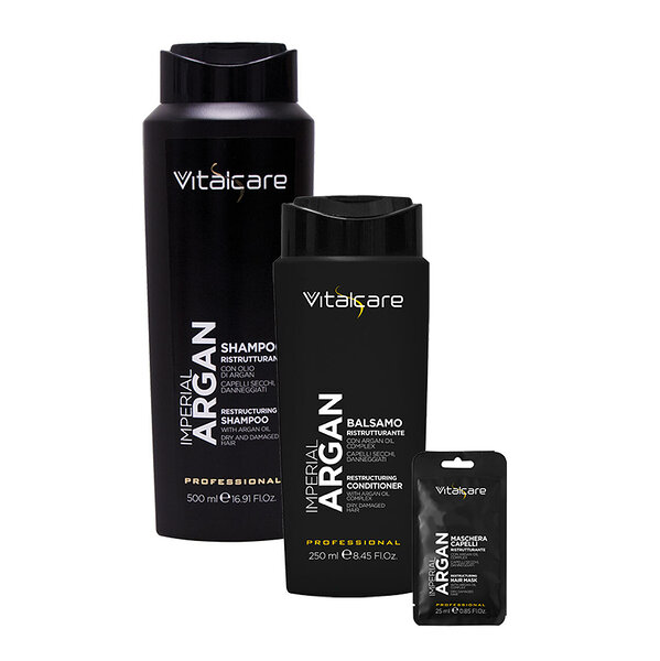 Vitalcare argan juuksehoolduskomplekt