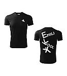 Emili kool laste spordisärk must l1 wear print