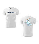 Emili kool laste spordisärk valge l6 wear print