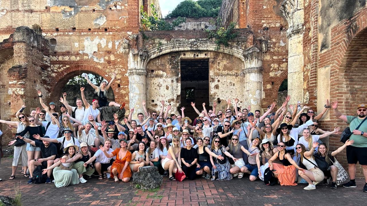 Group of Medical Graduates from the University of Tampere during their Spring 2025 visit to the Dominican Republic with Cocotours