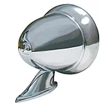 Chrome bullet mirror