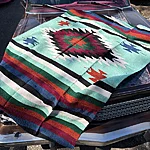 Diamond blanket mint rust 11