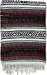 Falsa blanket burgundy gray