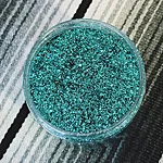 Flake glitter aqua 1