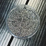Flake glitter silver 2