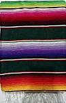 Multicolor serape green 1