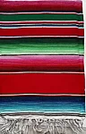 Multicolor serape red 1