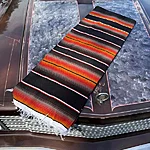 Serape black gold rust 11
