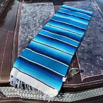 Serape blue light blue 11