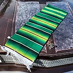 Serape green black yellow 11