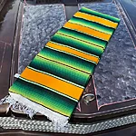 Serape green yellow 11