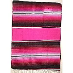 Serape two color hot pink