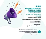 Kuidas koostada õpetaja kutse portfooliot 16.mai kell 1400