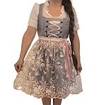 Hall uus dirndl ruut