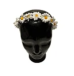 Karikakra lillepärg pähe