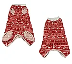 Koera jõulukostüüm ruut koos