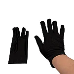 Mustad lühikesed kindad