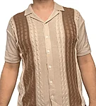 Pruun kudumpluus nööpidega