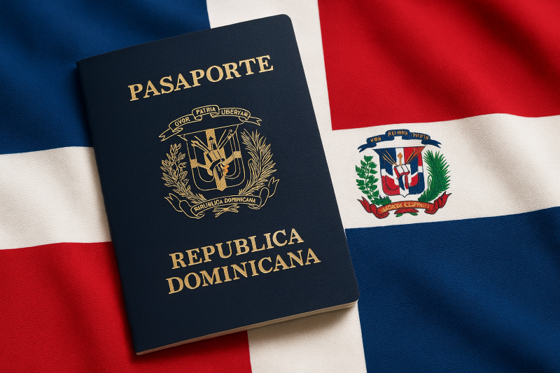 Ce passeport dominicain pourrait être le vôtre une fois que nous aurons obtenu votre acte de naissance dominicain.
