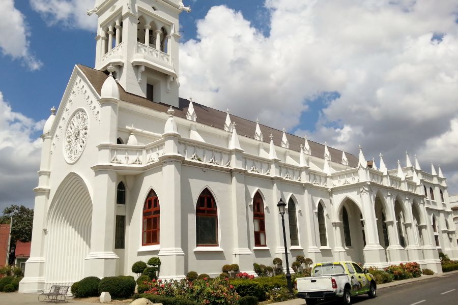 La cathédrale de San Pedro de Macorís où nous obtenons de nombreux certificats de mariage dominicains pour nos clients