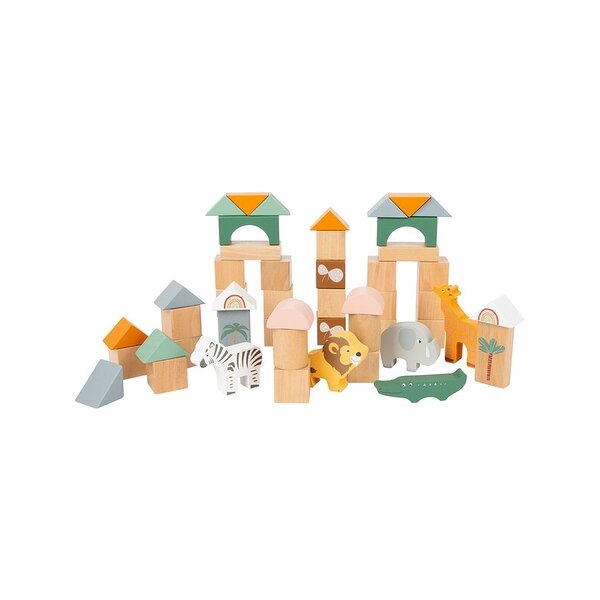 11699 legler small foot bausteine safari a block