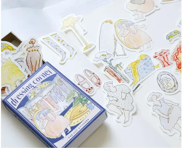stickers Matchbox 01: Dressing Corner, Dodolulu stickers Matchbox 01: Dressing Corner, Dodolulu
