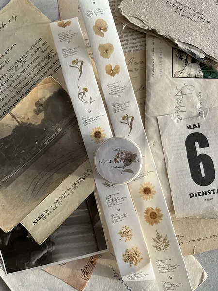 washi teip Herbarium, Nyret Design washi teip Herbarium, Nyret Design