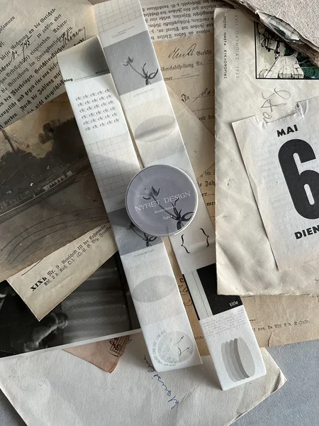 washi teip Monochrome, Nyret Design washi teip Monochrome, Nyret Design