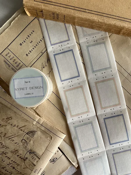 washi teip Label II, Nyret Design washi teip Label II, Nyret Design