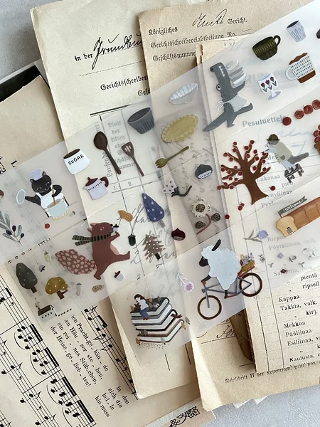 PET teip Forest Kitchen, Ivy Snow PET teip Forest Kitchen, Ivy Snow