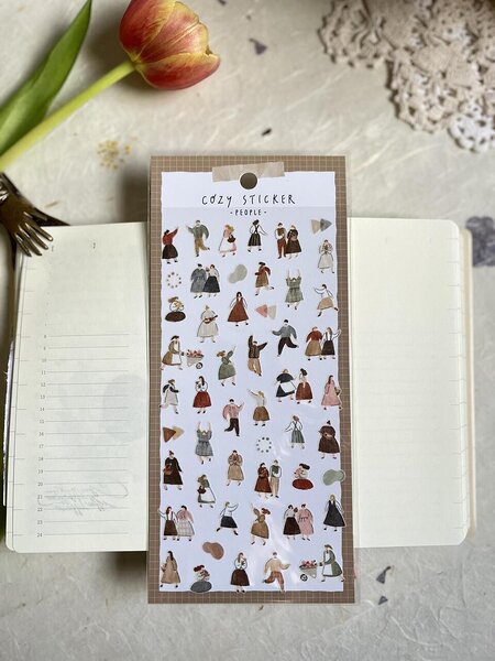 Journaling kleepsud Cozy People, Mindwave Journaling kleepsud Cozy People, Mindwave