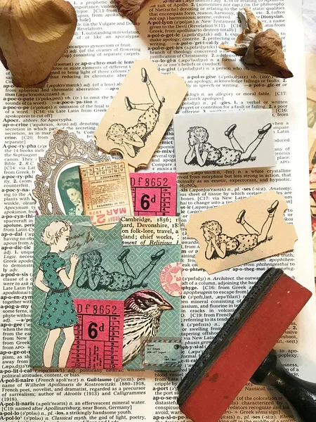 rubber stamp Daydreaming Girl, MicMoc rubber stamp Daydreaming Girl, MicMoc