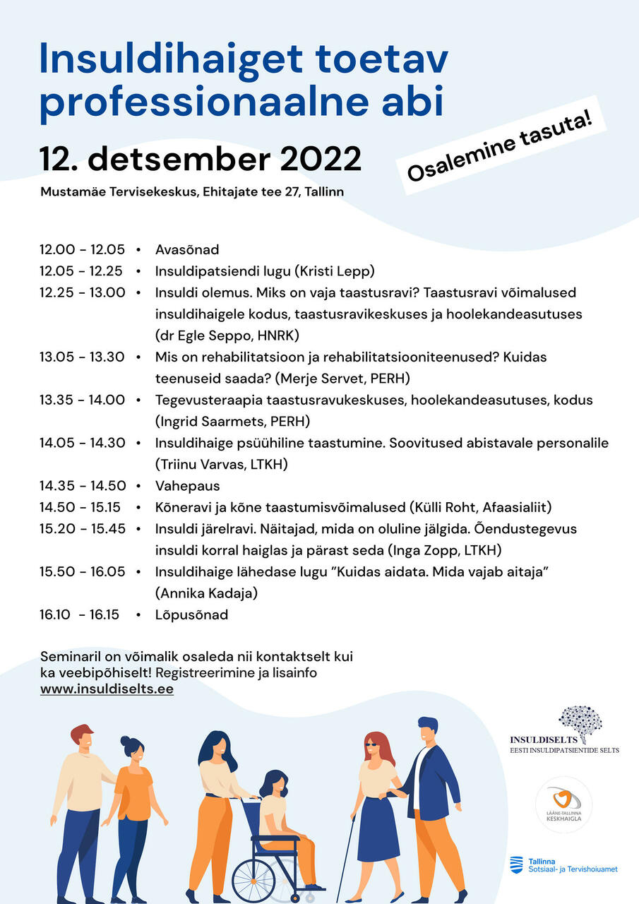 Insuldiseltsi seminar 12.12.2022 Insuldiseltsi seminar 12.12.2022