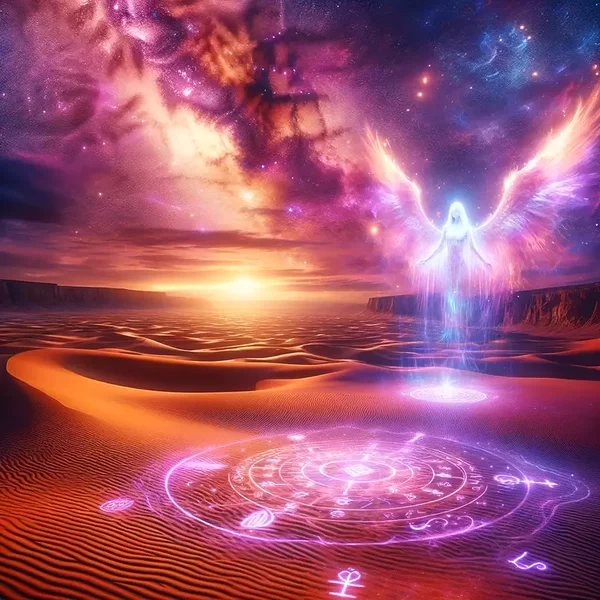 Spiritual Awakening in Cosmic Desert ©BelieveInYourself.ee