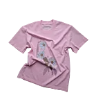 Flowers rosepink t shirt2