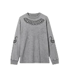 Grey t shirt flower