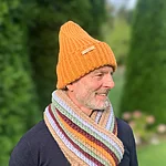 Unisex muts bohomuts villane oranz mandariin 01