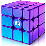 Gan mirror cube magnetic purple 2