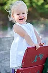 Cocoon kids dress white2