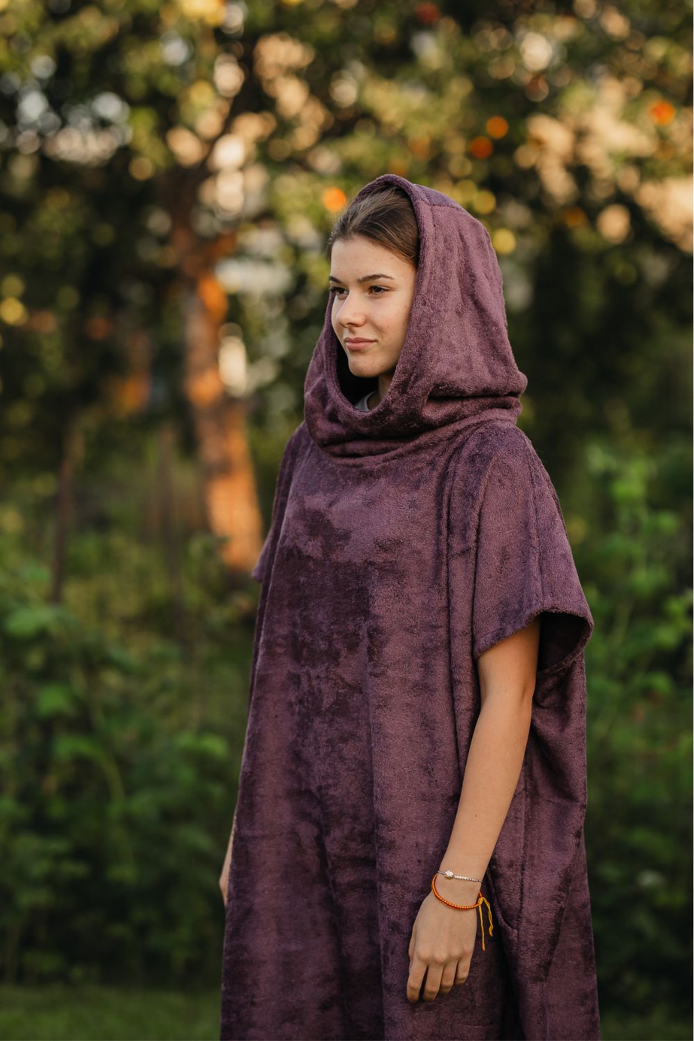 Mauve Bambus surfiponcho Mauve Bambus surfiponcho