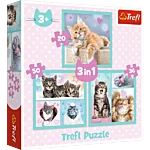 34862txs 34862t 1 puzzle set 3in1 kittens