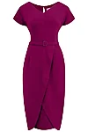 Dita dress plum 1