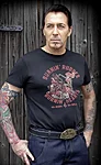 T shirt burning rubber 1