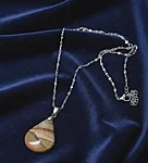 Looduslik polukroomne jaspis pisar ripats