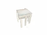 Architectural watercolor, rural building design, furniture sketches. generate table in style 1. there are no other elements. keep overall lines and proportions