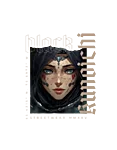 Black kunoichi streetwear t shirt