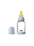 Bibs glass bottle 120ml babyblue
