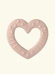 Bibs bitie teether heart blush